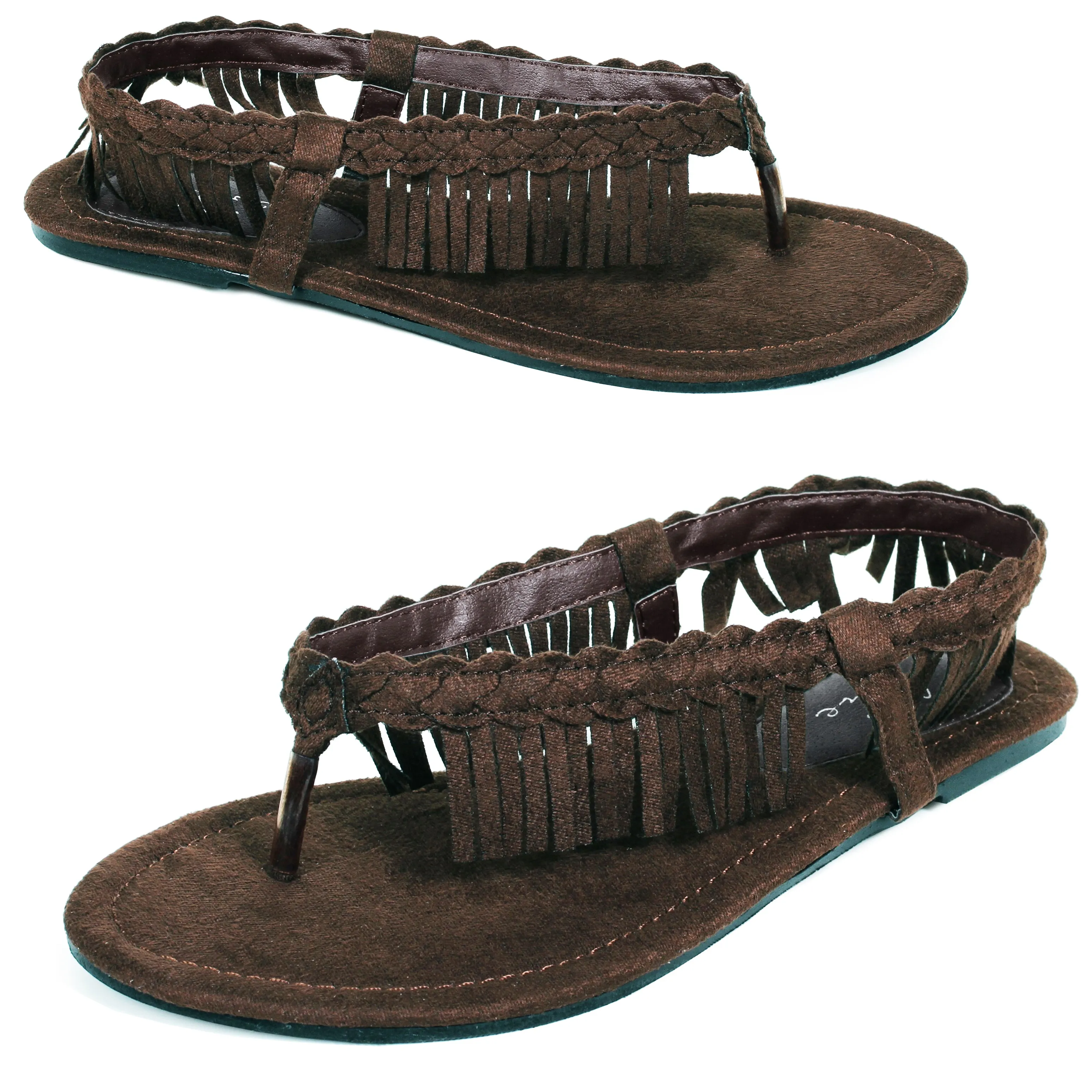 015-APACHE  Gladiator Flat Sandal.