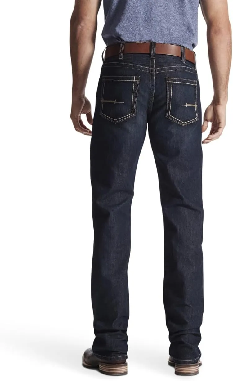 Ariat Men's Rebar M4 Relaxed DuraStretch Basic Boot Cut Jean