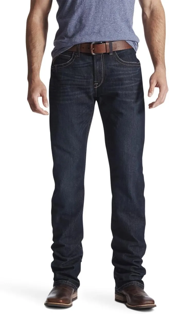 Ariat Men's Rebar M4 Relaxed DuraStretch Basic Boot Cut Jean