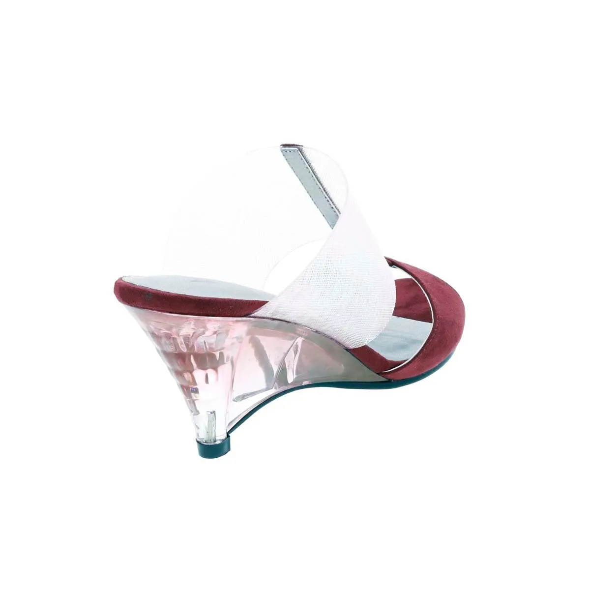 Bellini Iran Women T-strap Sandals In Lucite/wine Microsuede
