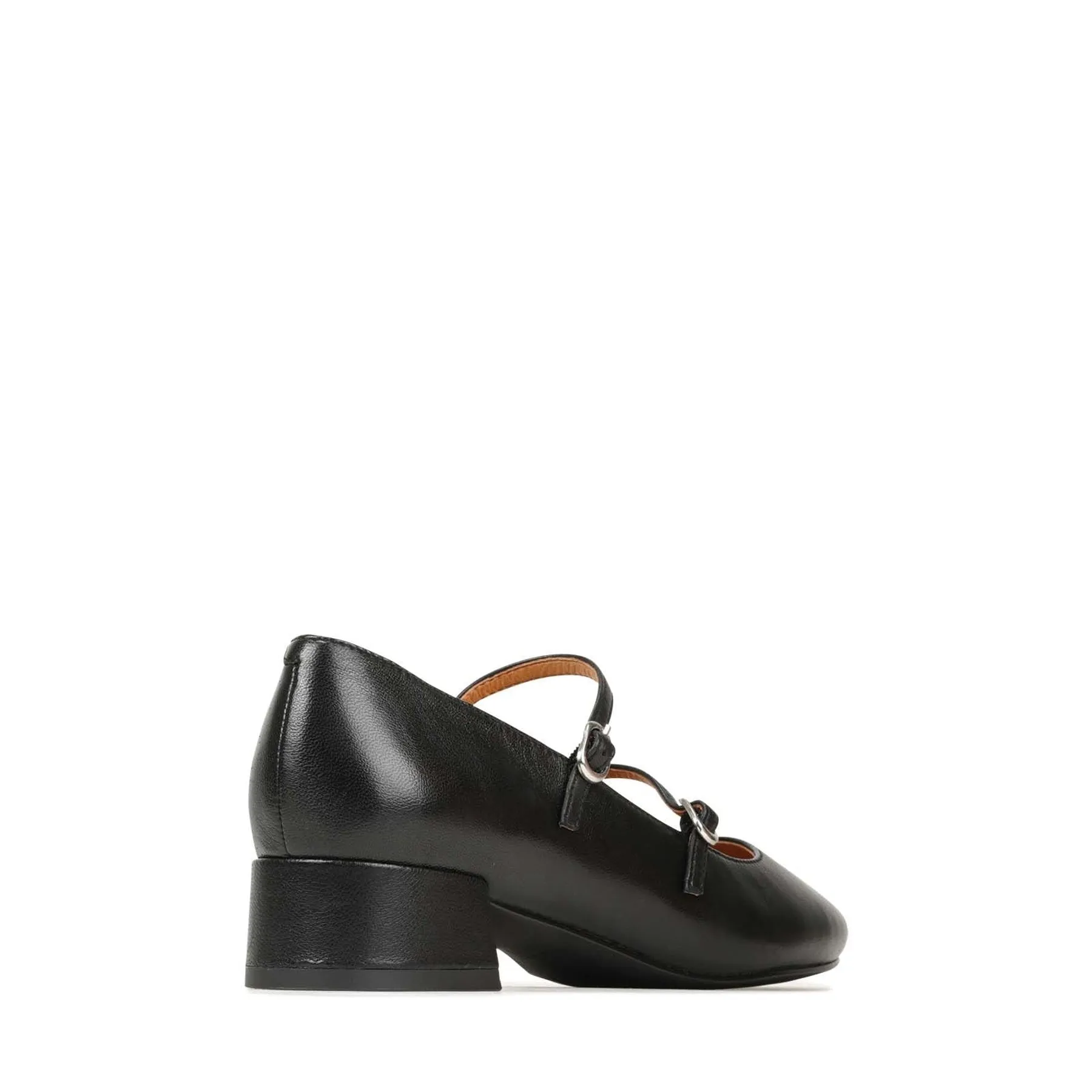 CESSIE LEATHER MARY JANE HEELS