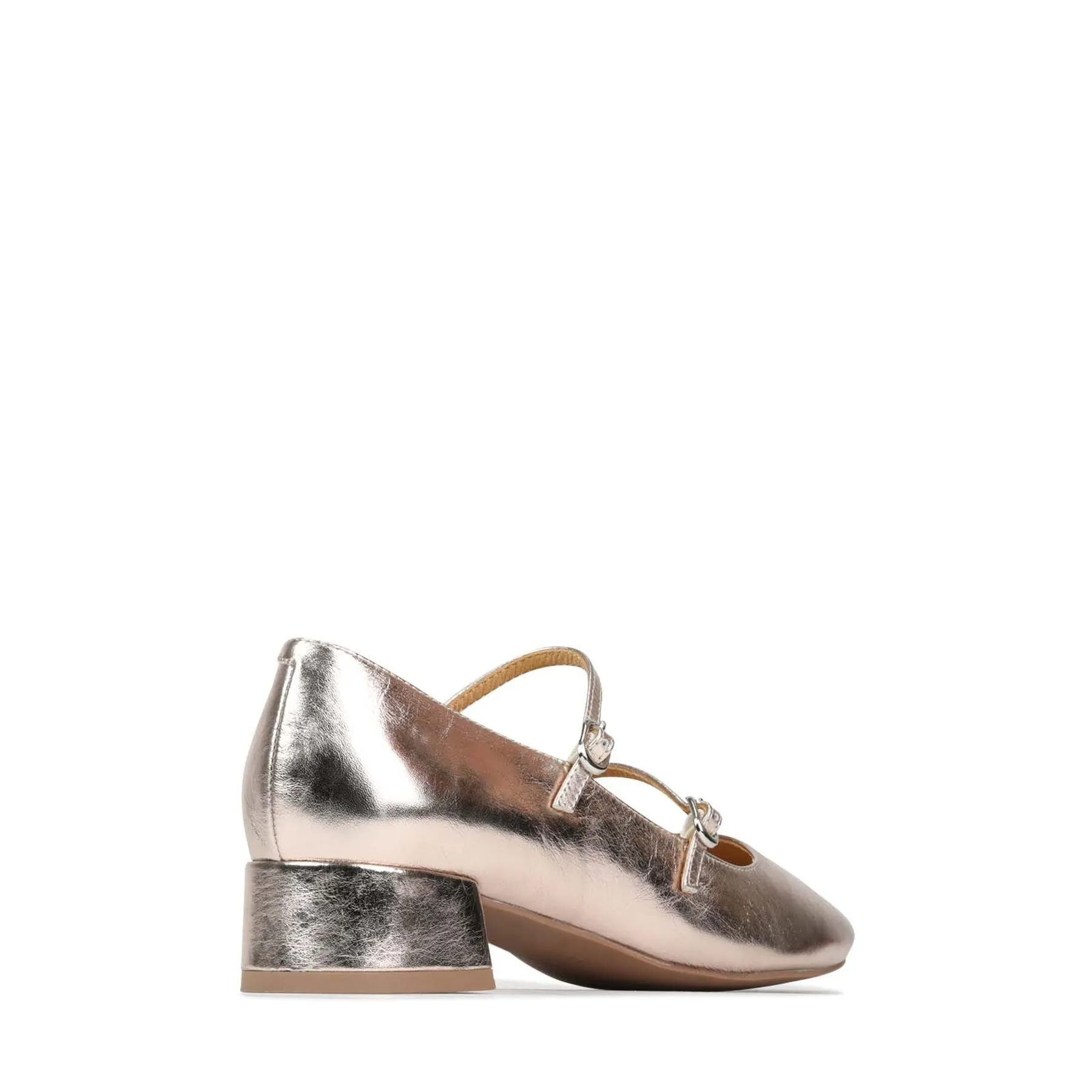 CESSIE LEATHER MARY JANE HEELS