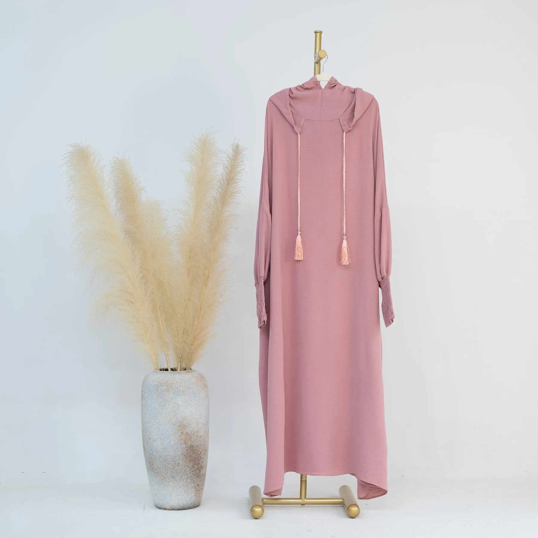 Creative Trendy Turkey Solid Color Dress Dresses