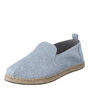 Decontructed Alpergata Drizzle Grey Slub Chambrey