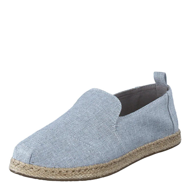 Decontructed Alpergata Drizzle Grey Slub Chambrey