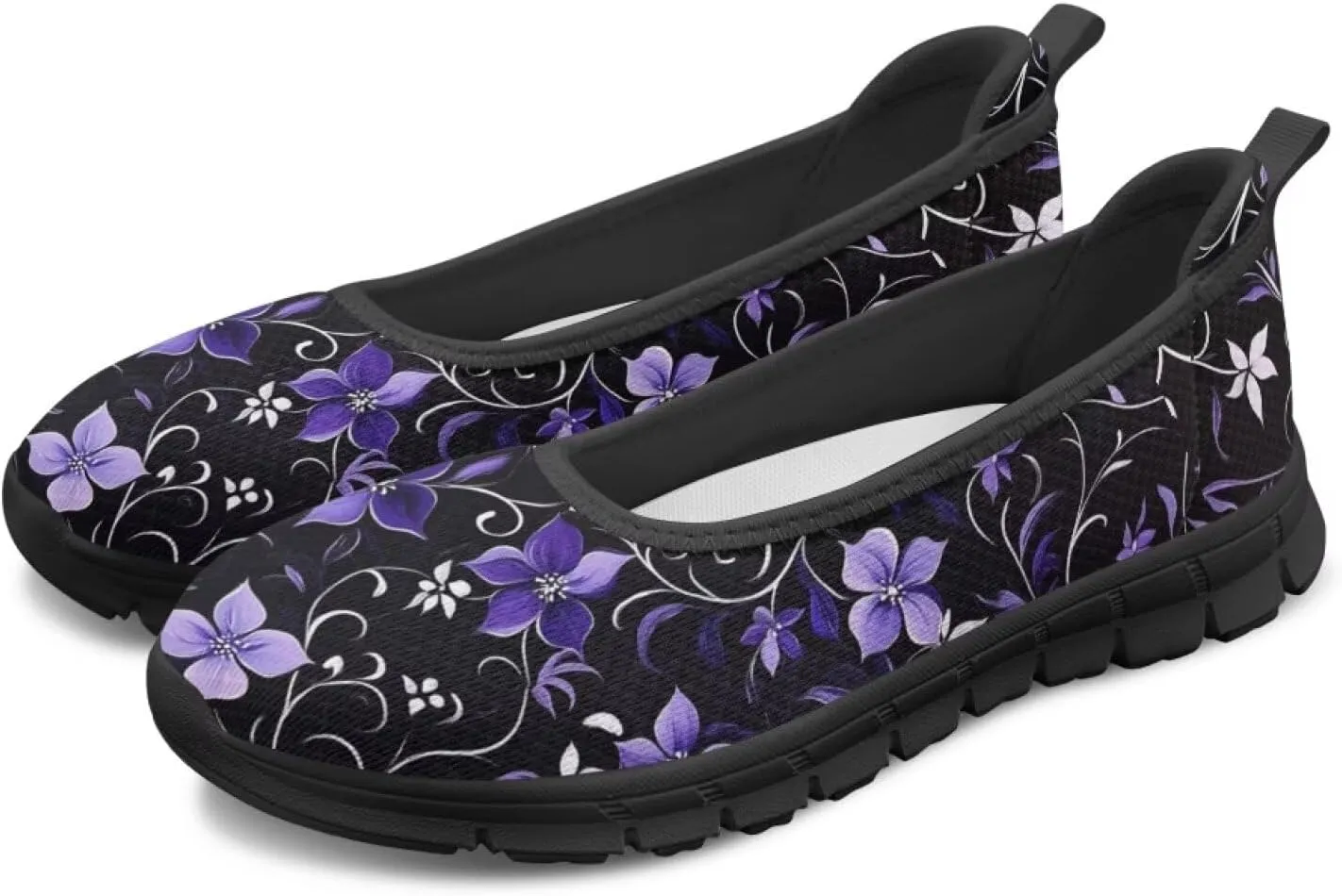 Doojoayie Ladies Slip On Shoes Trendy Loafers for Women Daily Business Wedding Wear