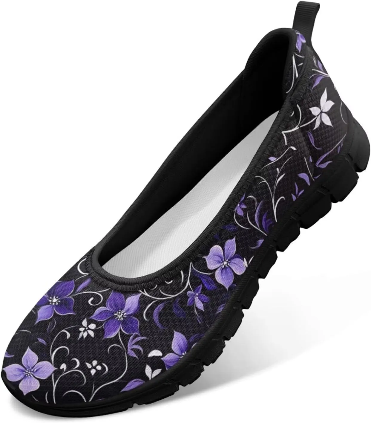 Doojoayie Ladies Slip On Shoes Trendy Loafers for Women Daily Business Wedding Wear