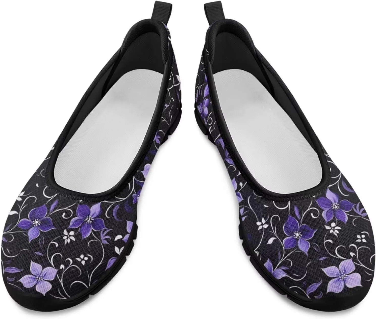 Doojoayie Ladies Slip On Shoes Trendy Loafers for Women Daily Business Wedding Wear