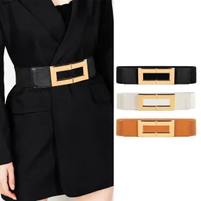 Elastic Wide Belt Multi Color