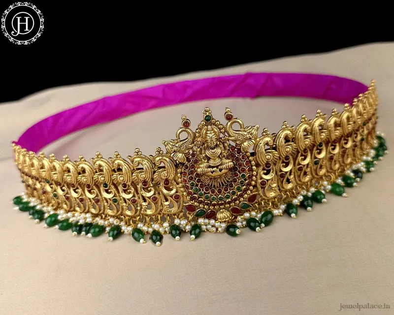 Elegant Gold Plated Traditional Hip Belt JH6404