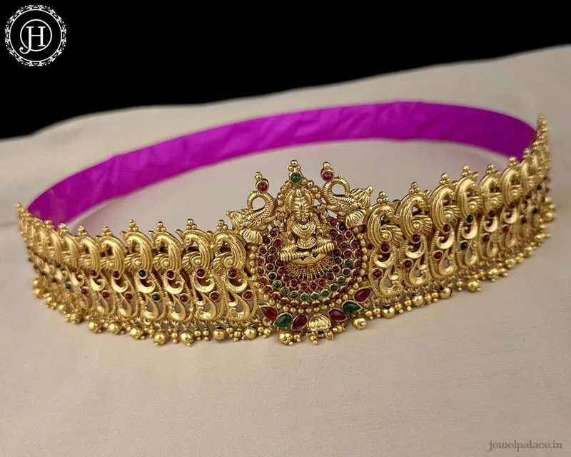Elegant Gold Plated Traditional Hip Belt JH6404