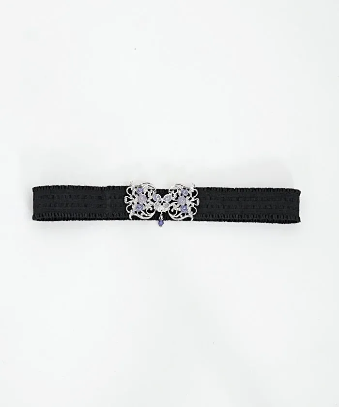 Elegant Rose Elastic Belt