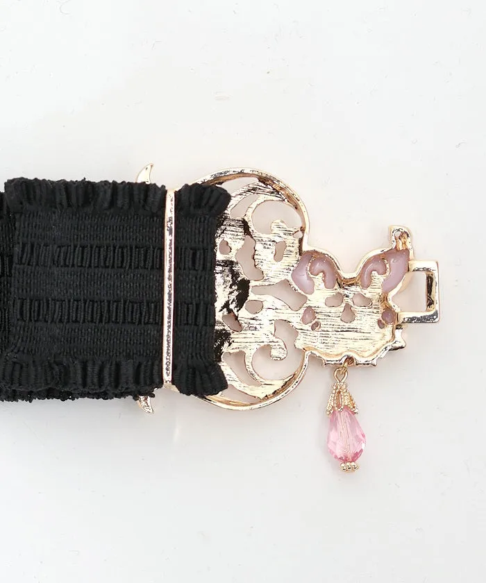 Elegant Rose Elastic Belt