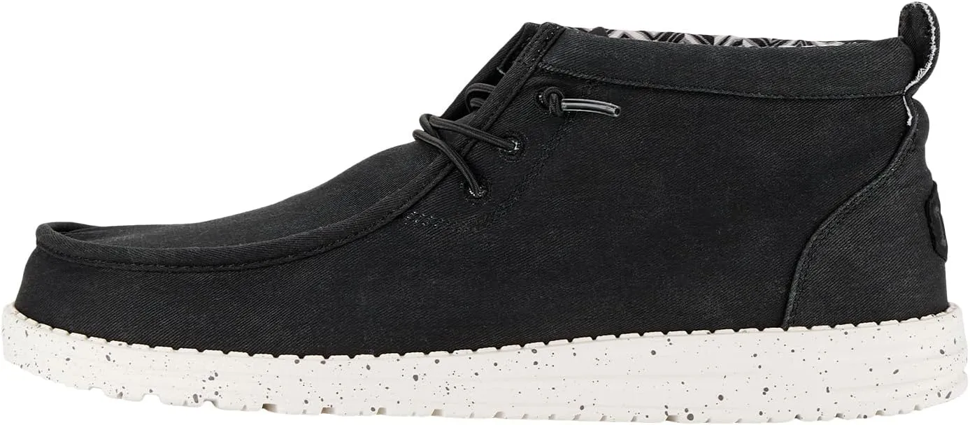 HEYDUDE Wally Mid Stretch, Pull on Boots, Comfortable & Light-Weight