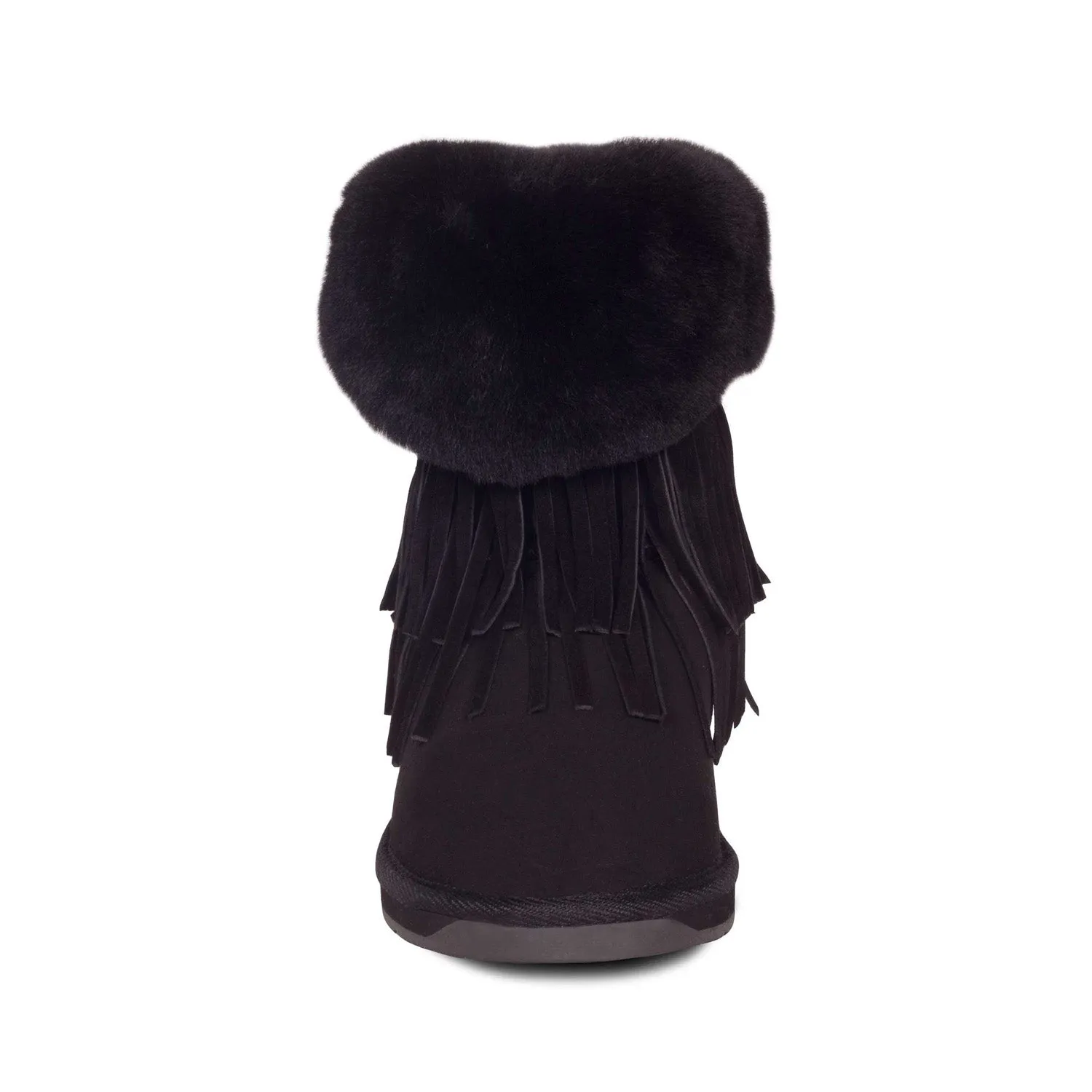 Ladies Classic Fringed Sheepskin Boot