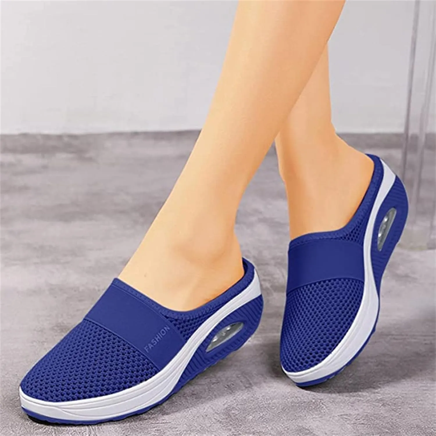 Ladmiple Sneakers For Women Walking Shoes Arch Support Fashion Dressy Casual Summer Comfortable Slip on Flats Loafers
