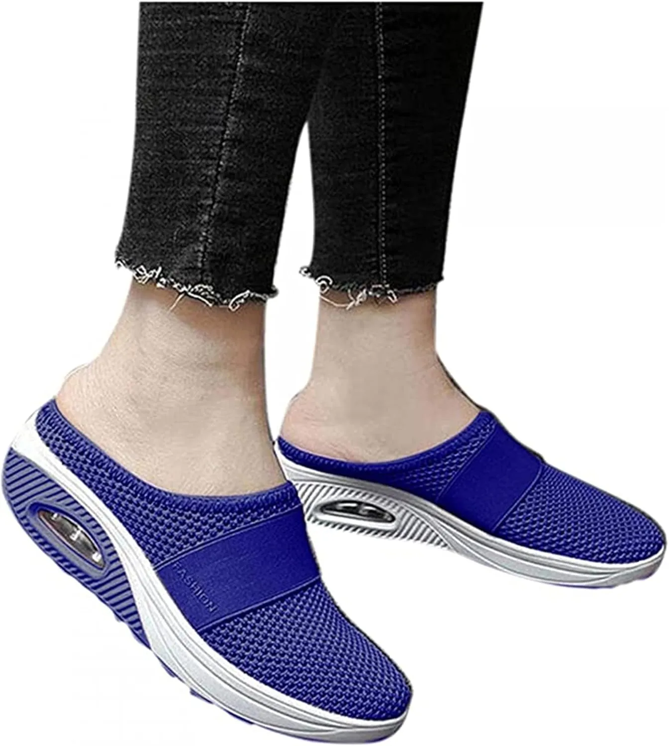 Ladmiple Sneakers For Women Walking Shoes Arch Support Fashion Dressy Casual Summer Comfortable Slip on Flats Loafers