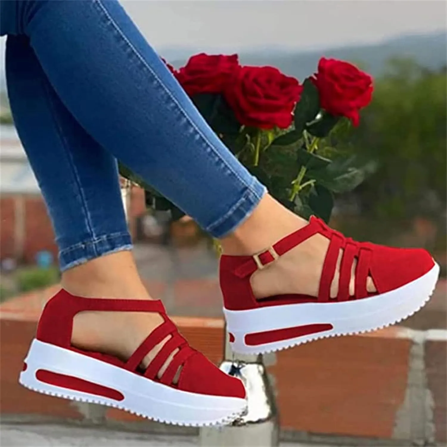 Ladmiple Womens Shoes Dressy Casual Loafers Low Top Slip On Canvas Shoes Fashion Comfortable Non Slip Walking Sneakers