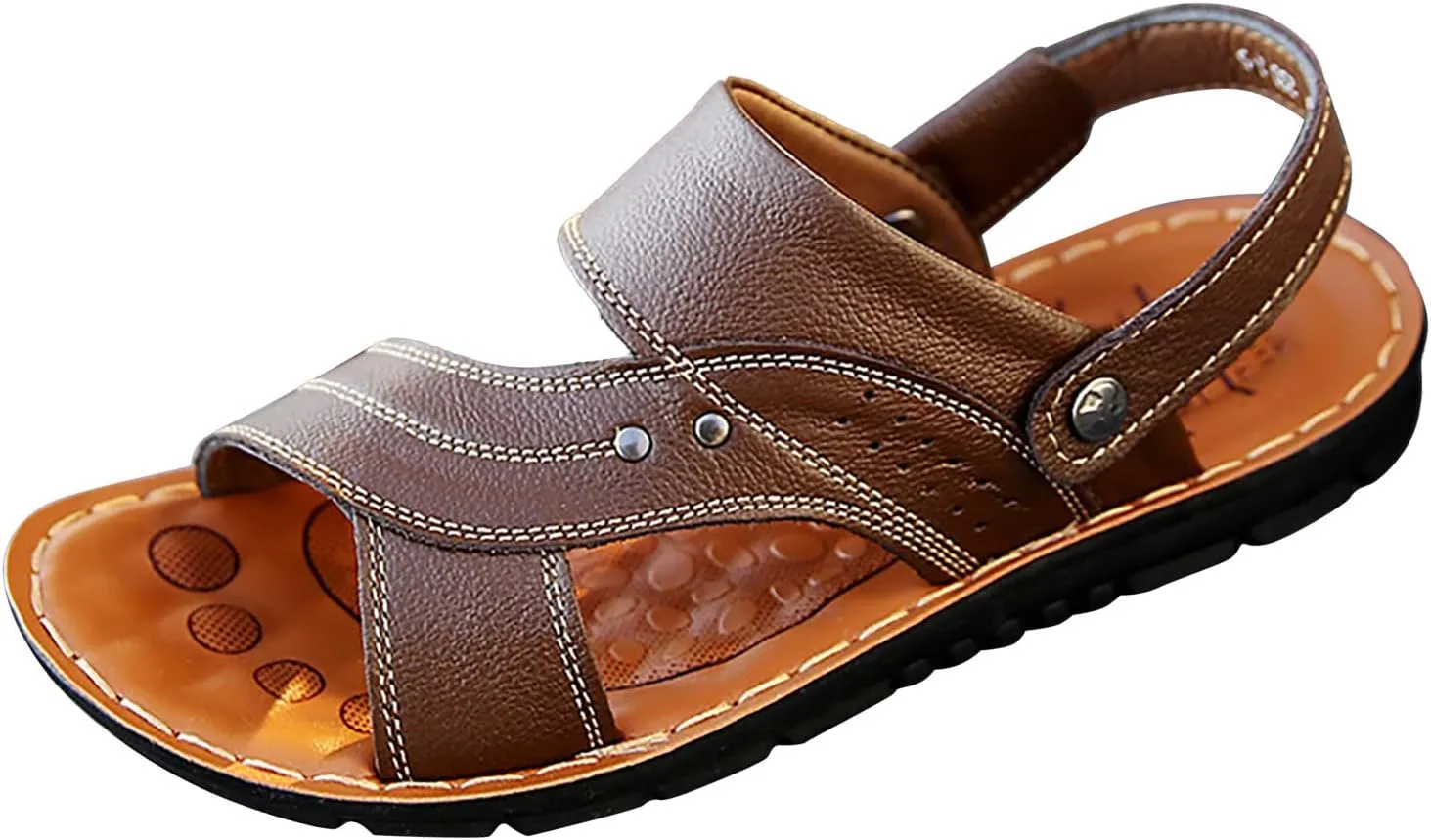 Mens Sandals Sandal Men Mens Beach Sandals Summer Lightweight Hiking Non Slip Breathable Sandal