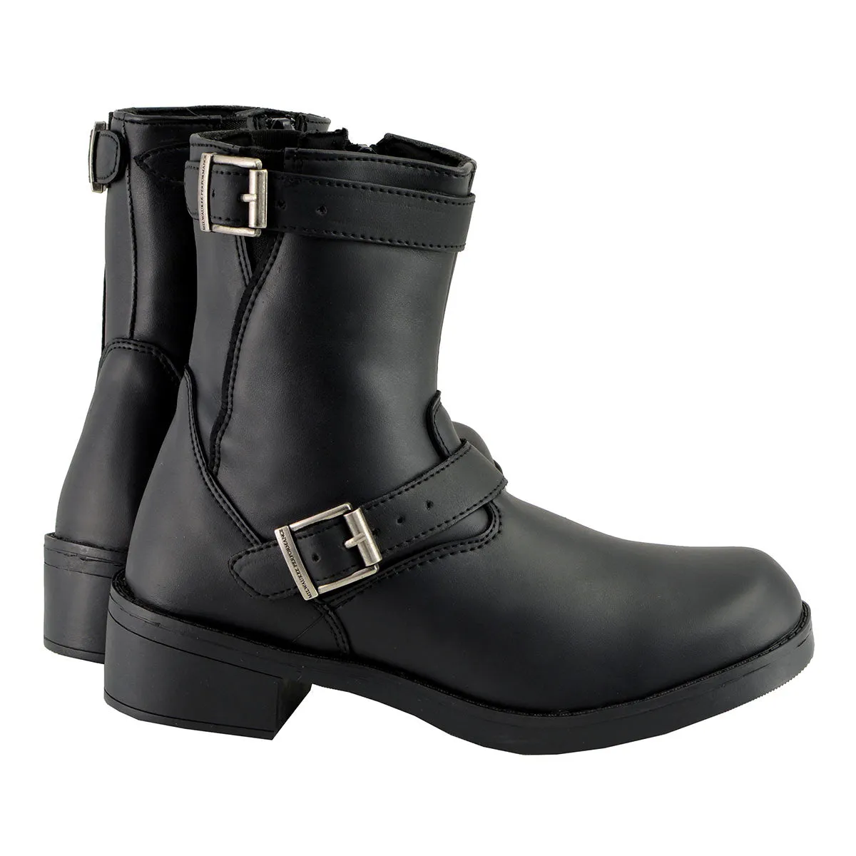 Milwaukee Leather MBK9290 Boys Black Classic Engineer Style Biker