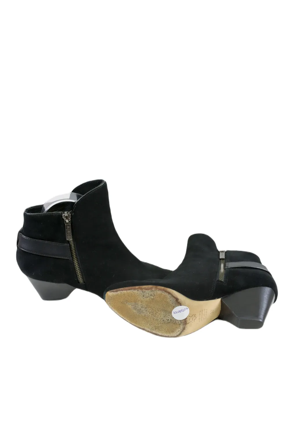 Mimco Black Boots With Wedge 37