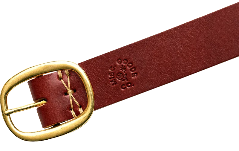 Moon Is Down Leather Belt