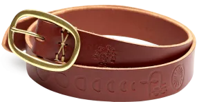 Moon Is Down Leather Belt