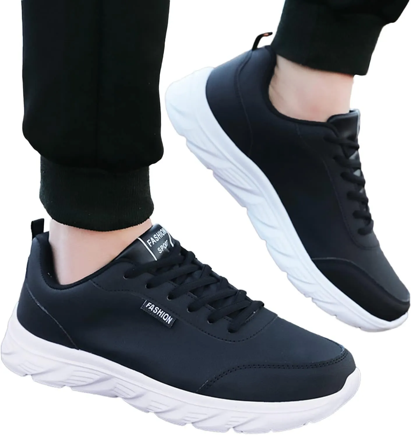 Non Slip Work Shoes for Men Arch Support Comfortable Walking Shoes Restaurant Kitchen Crews Health Casual Sneakers 2025