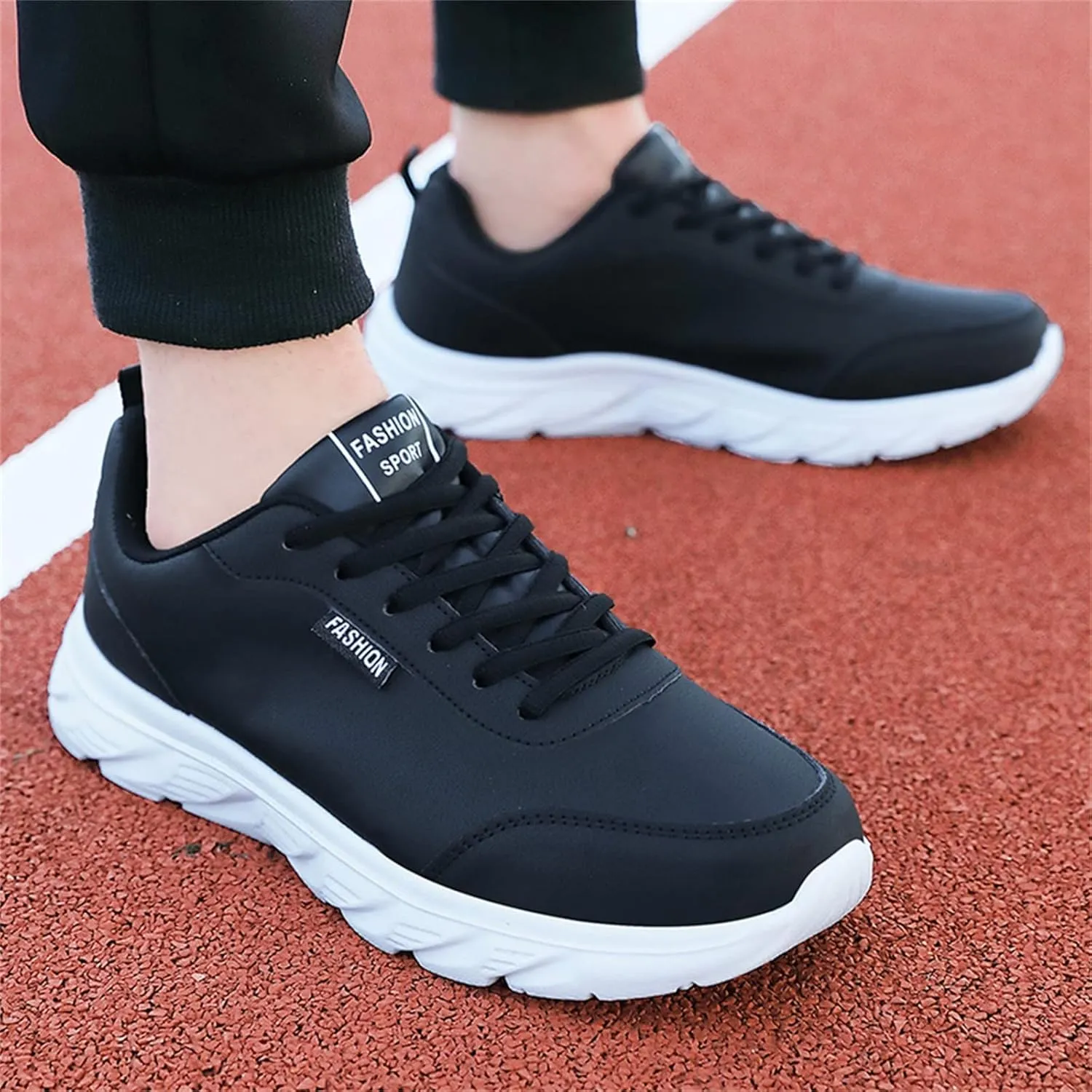 Non Slip Work Shoes for Men Arch Support Comfortable Walking Shoes Restaurant Kitchen Crews Health Casual Sneakers 2025
