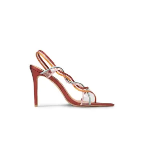 Olivia Sandal Red Multi Metallic