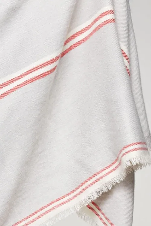 Oversized Striped Scarf