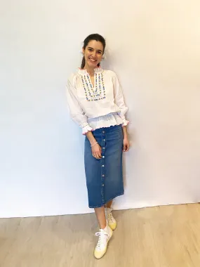 PCP Beatrice Top in White