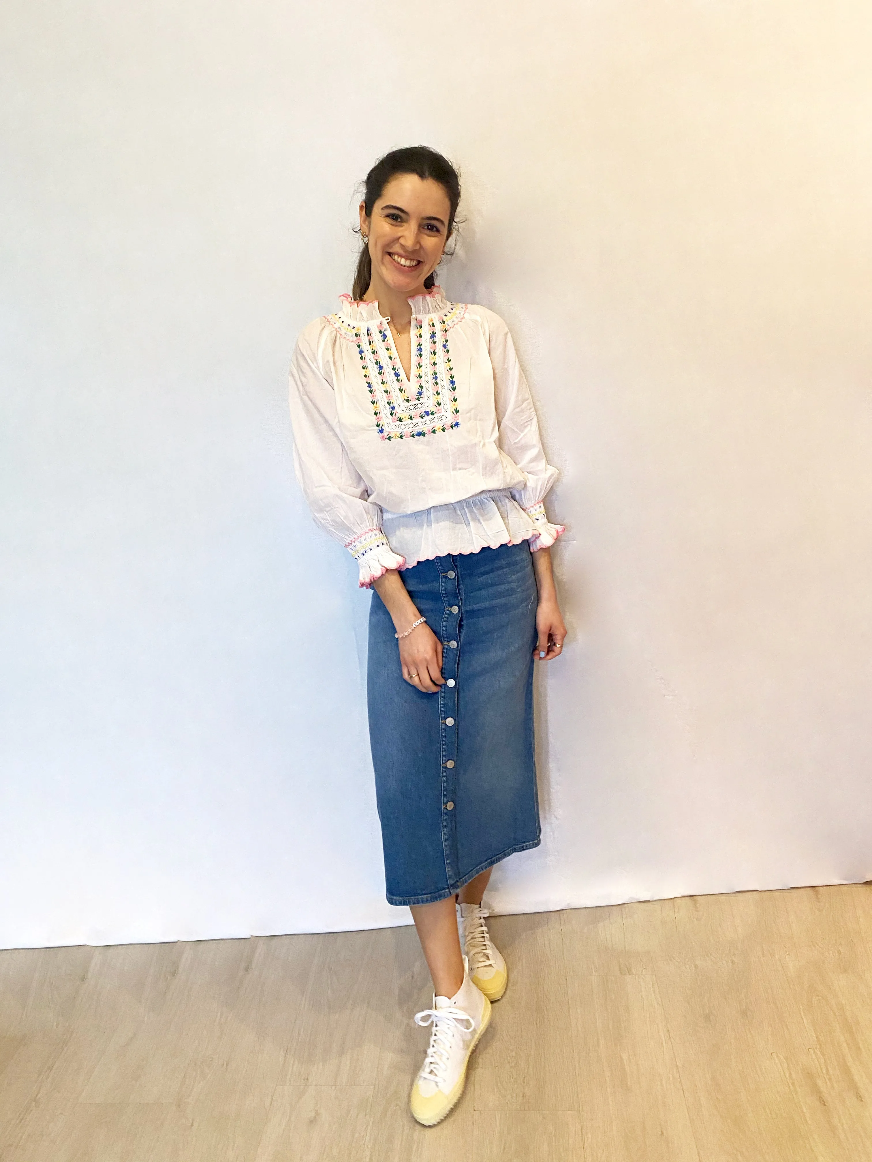 PCP Beatrice Top in White