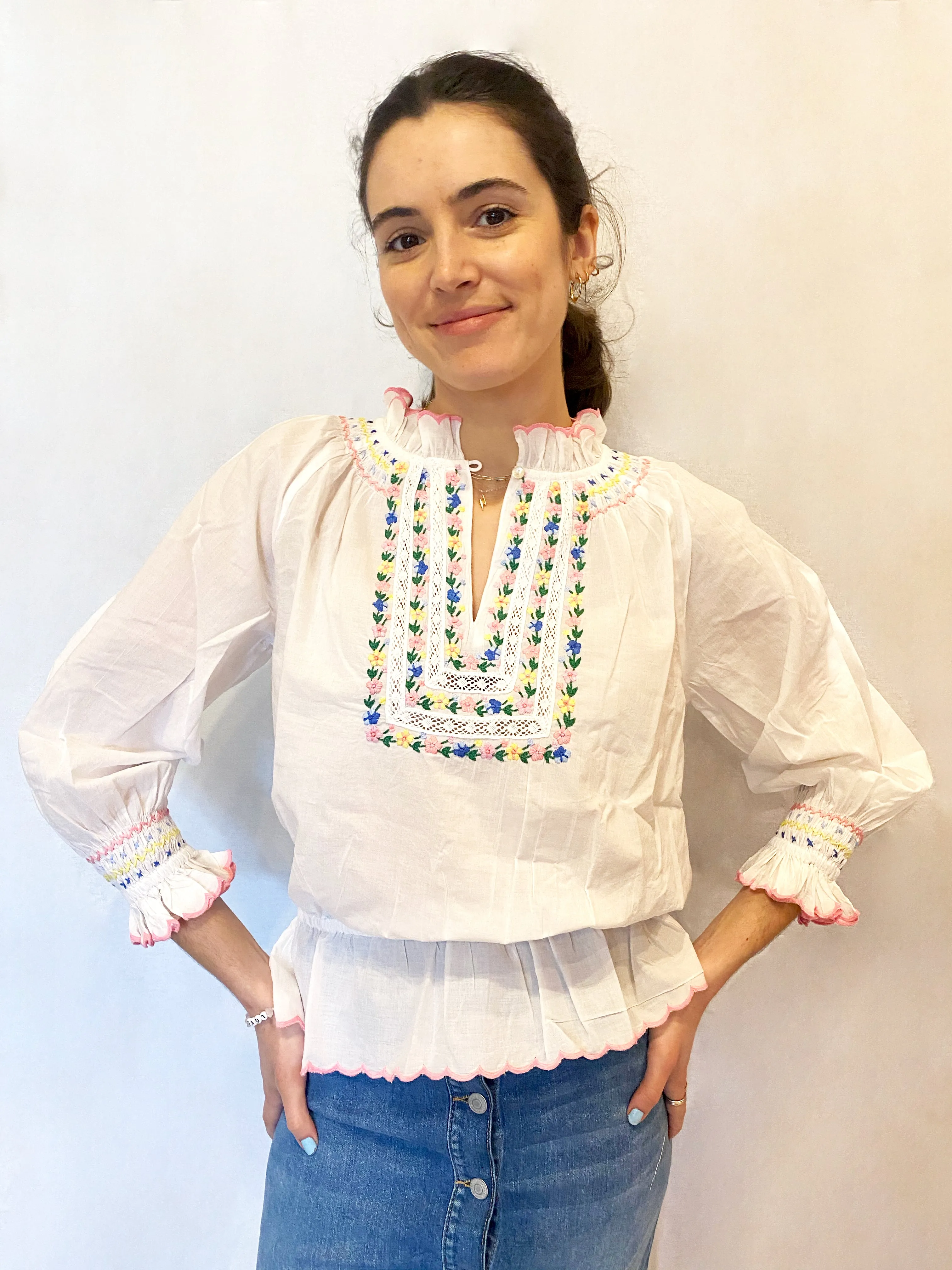 PCP Beatrice Top in White