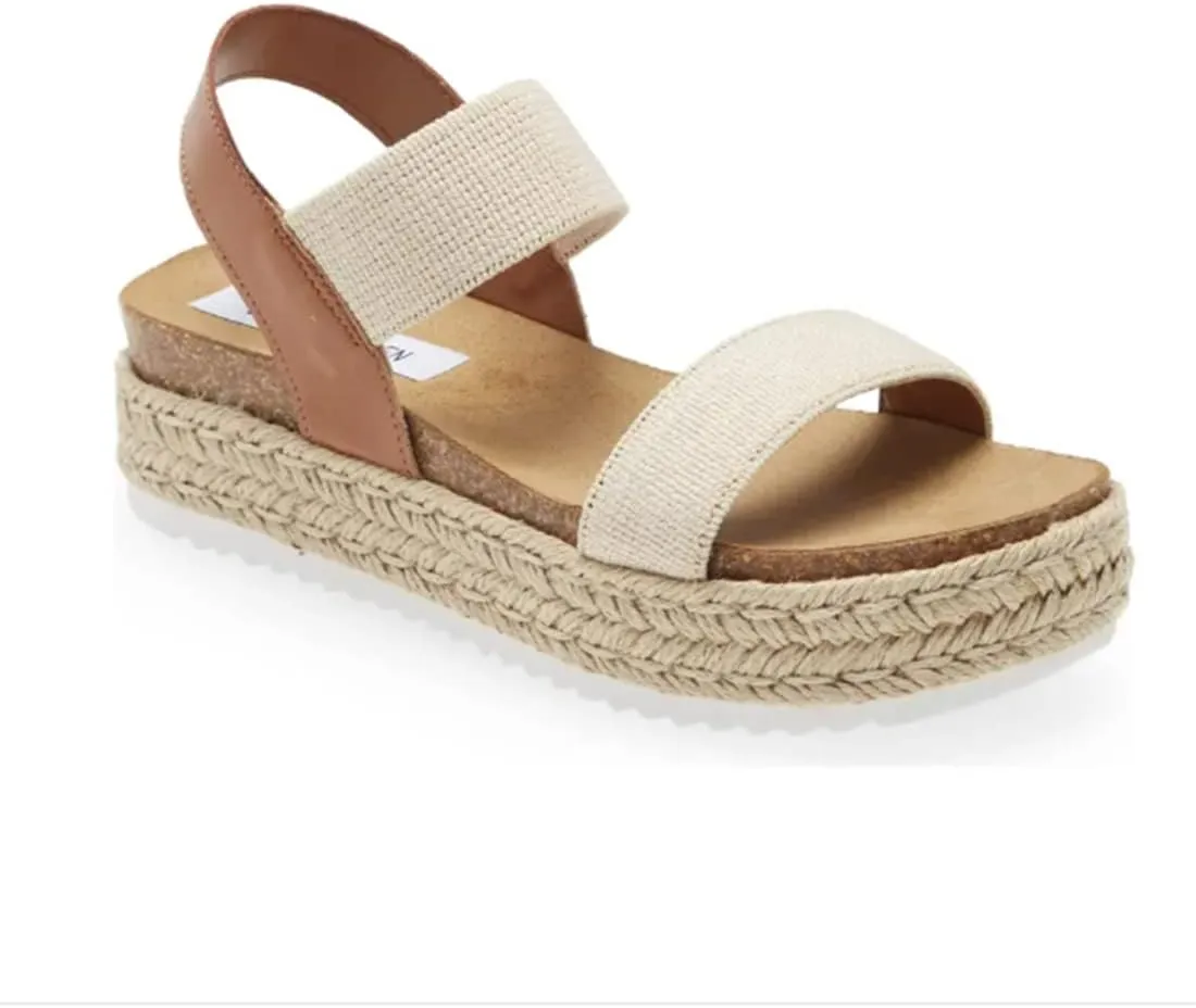 Steve Madden Womens Jaklin Flatform Sandals