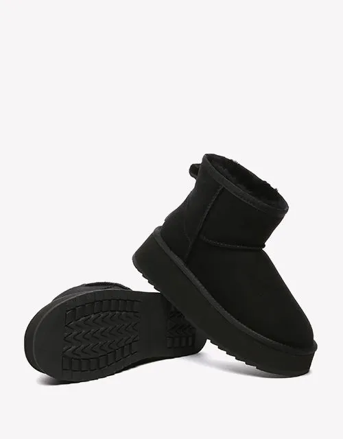 Thick Bottom Mini Classic in Black