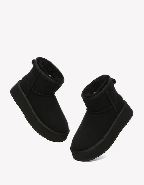 Thick Bottom Mini Classic in Black