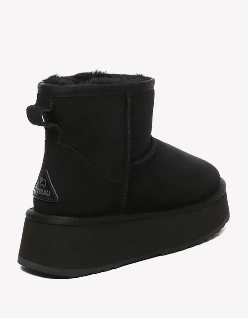 Thick Bottom Mini Classic in Black