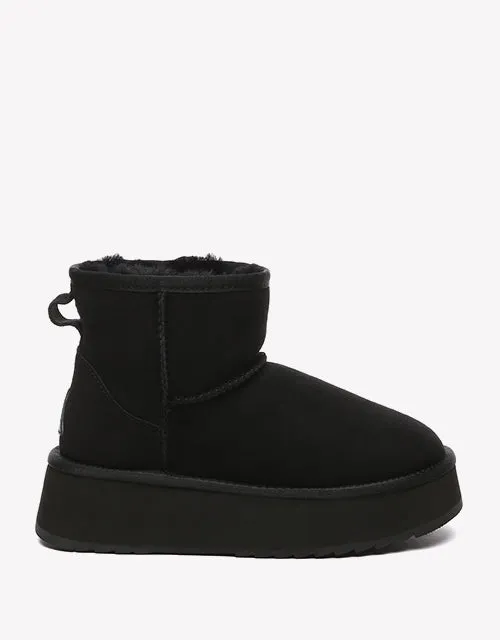 Thick Bottom Mini Classic in Black