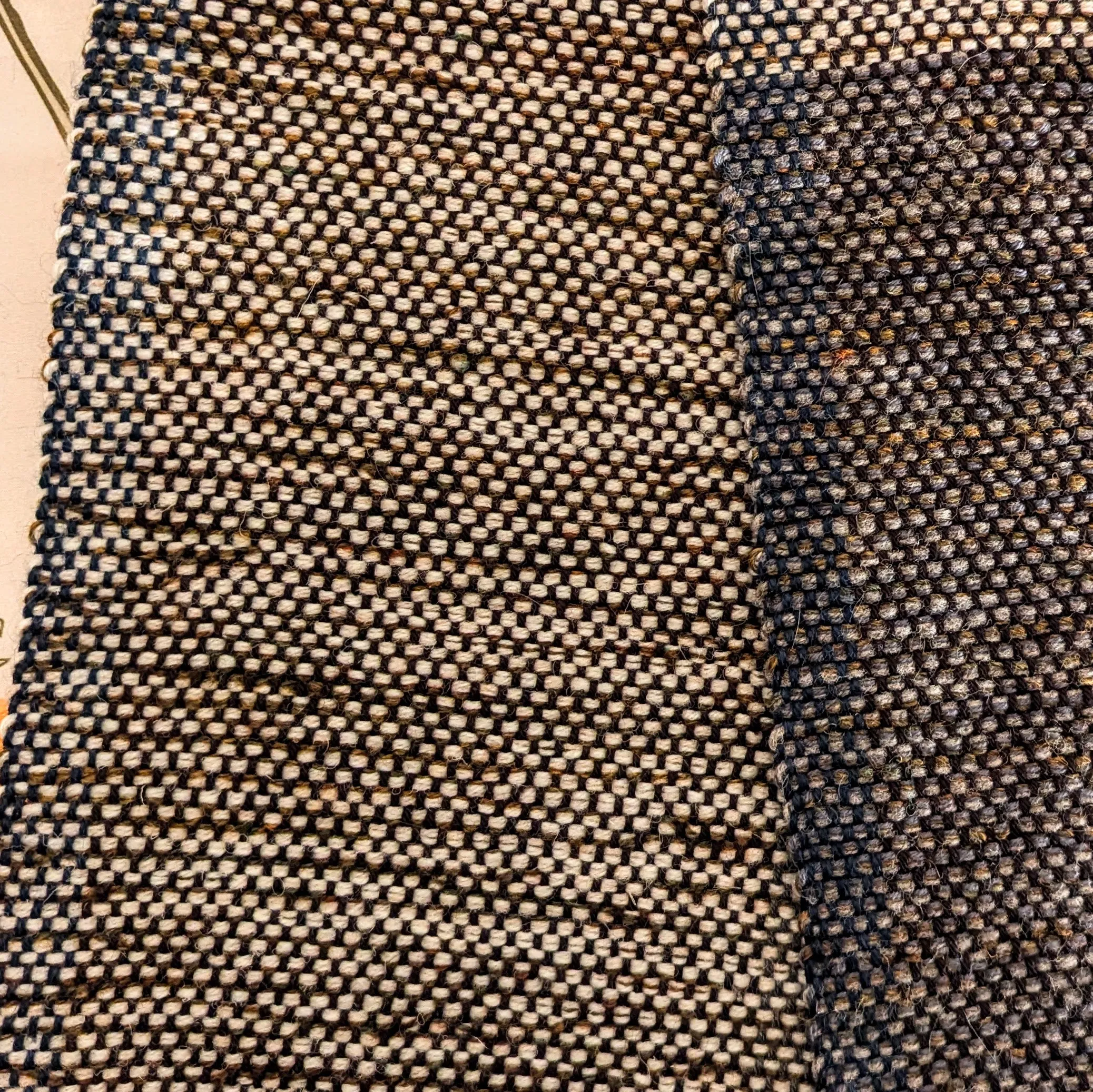 Winter Branches Handwoven Wool Scarf