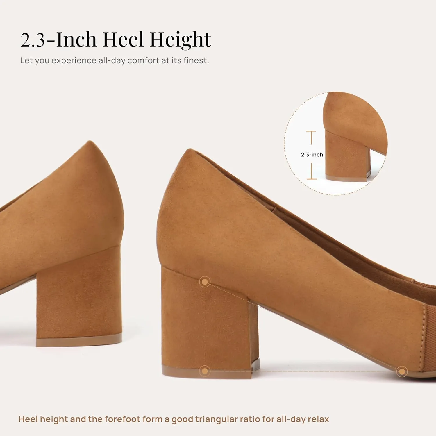 Women Bunion Pumps Comfortable Dress Shoes Orthopedic Heels