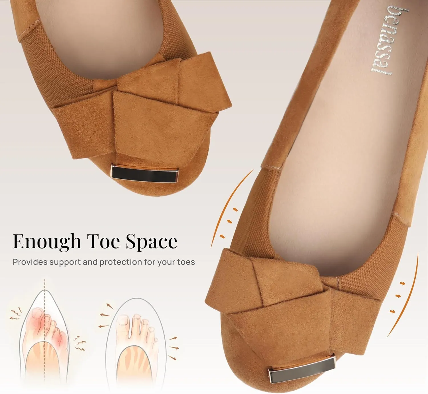 Women Bunion Pumps Comfortable Dress Shoes Orthopedic Heels