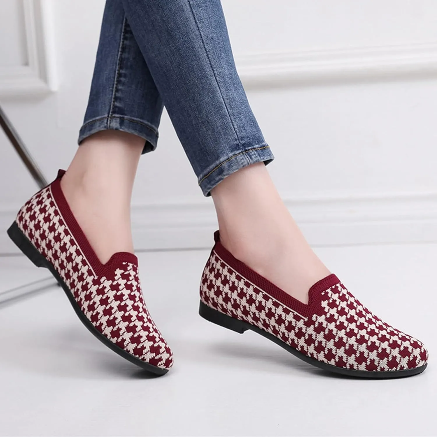 Women Orthopedic Sneakers Platform Wedge Sneakers Slip On Comfortable Breathable Lightweight Fashion Sneakers Loafers Walking Shoes