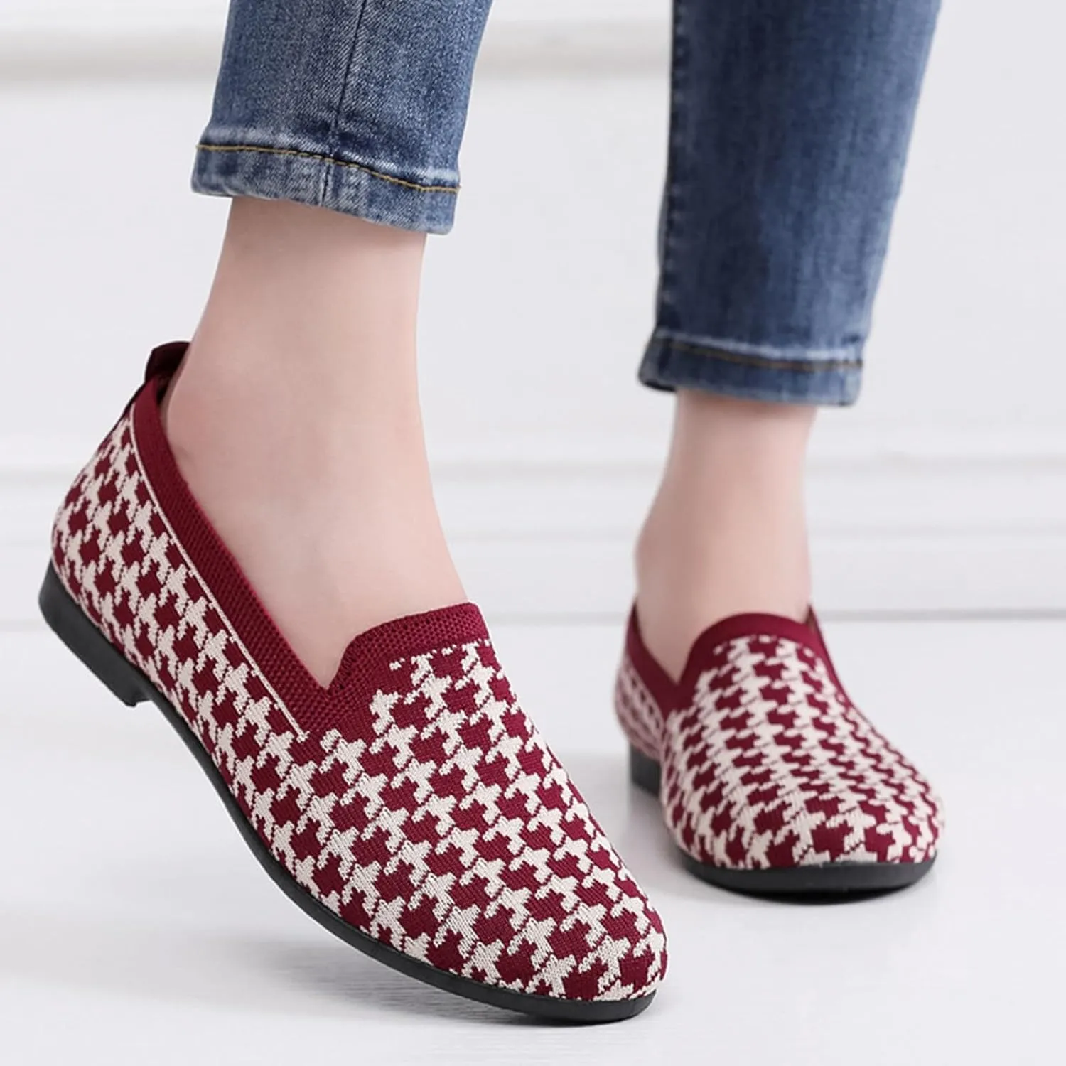Women Orthopedic Sneakers Platform Wedge Sneakers Slip On Comfortable Breathable Lightweight Fashion Sneakers Loafers Walking Shoes