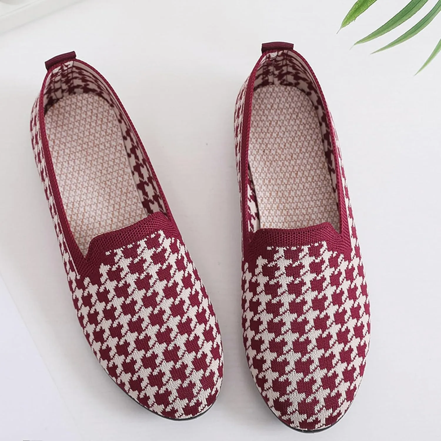 Women Orthopedic Sneakers Platform Wedge Sneakers Slip On Comfortable Breathable Lightweight Fashion Sneakers Loafers Walking Shoes