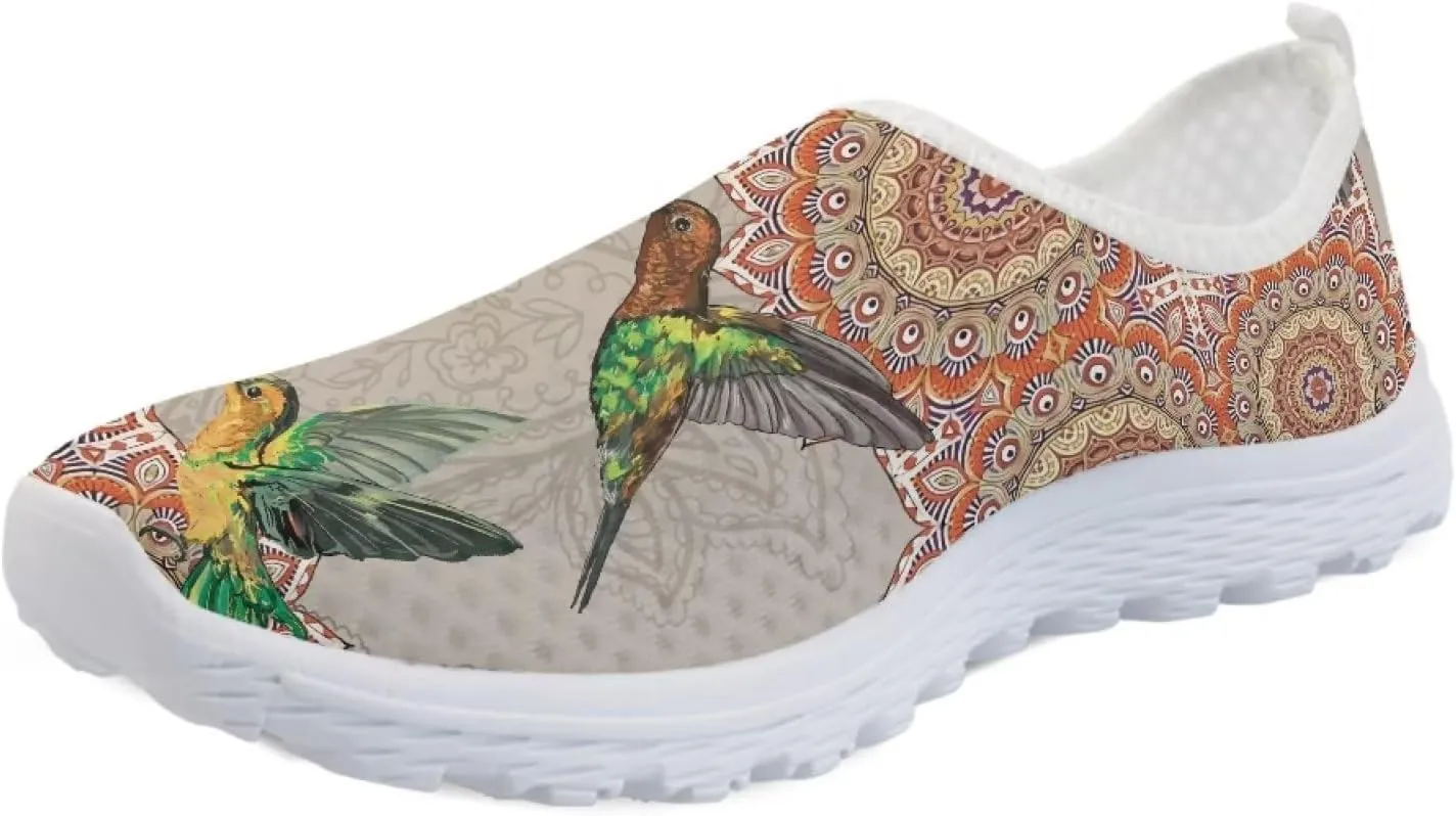 YEXIATODO Trendy Shoes for Womens Slip on Walking Shoes Comfortable Non-Slip
