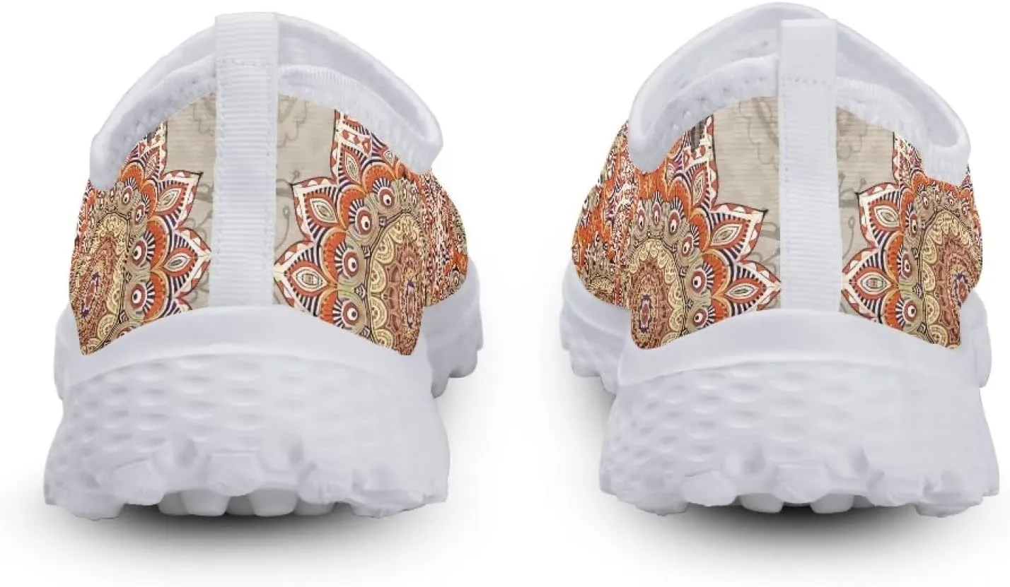 YEXIATODO Trendy Shoes for Womens Slip on Walking Shoes Comfortable Non-Slip